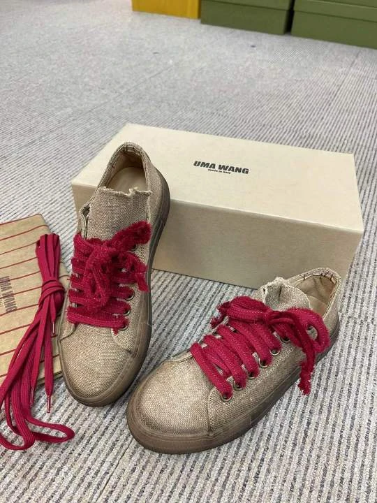 商品Uma Wang|UMA WANG 女士帆布鞋 US9901W41W2UW027,价格¥2037,第1张图片
