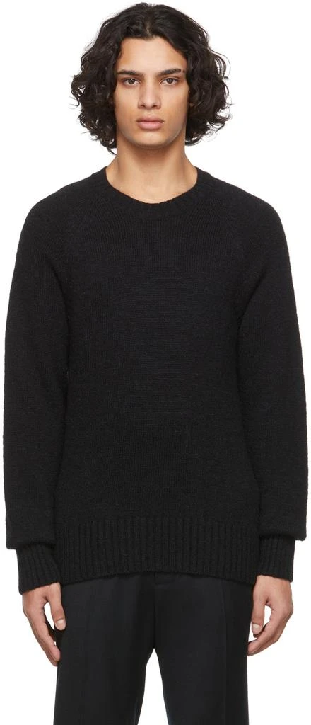 商品AMI|Black Ami de Cœur Crewneck,价格¥868,第1张图片