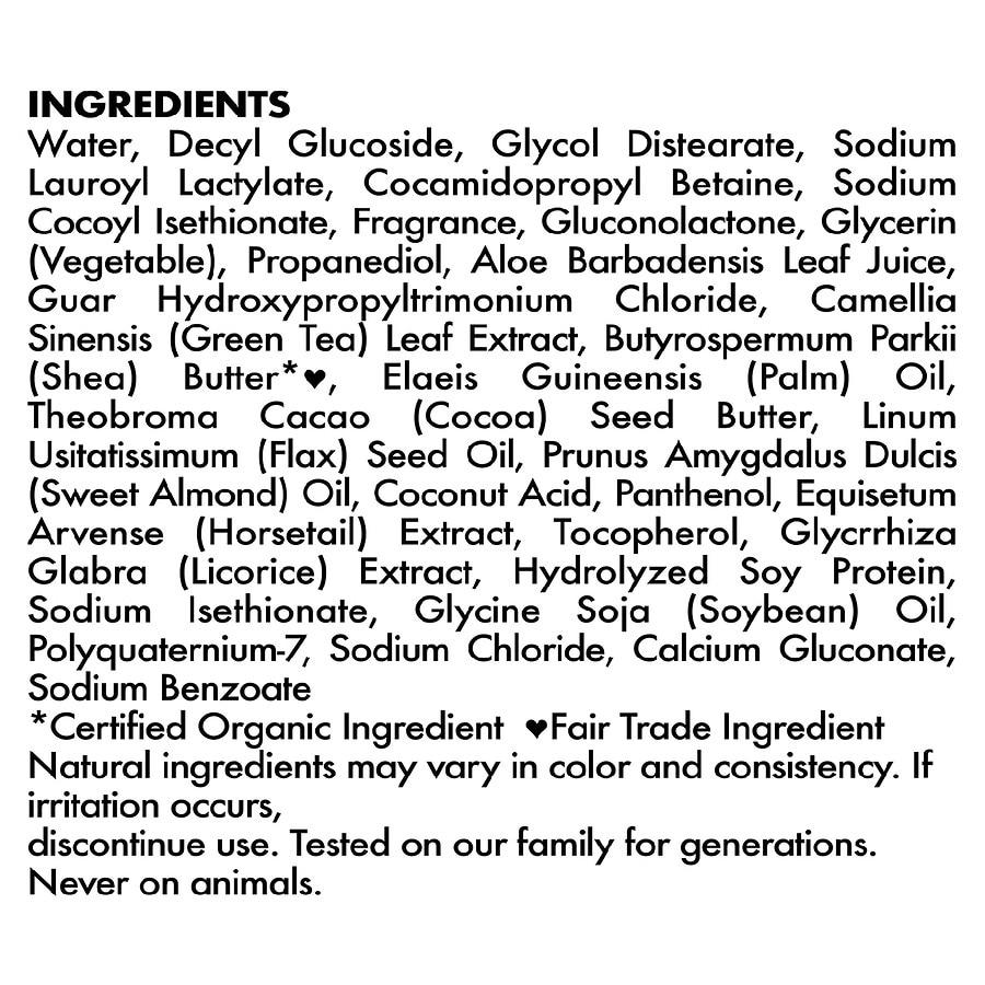 Detangling Shampoo, Red Palm Oil and Cocoa Butter商品第4张图片规格展示