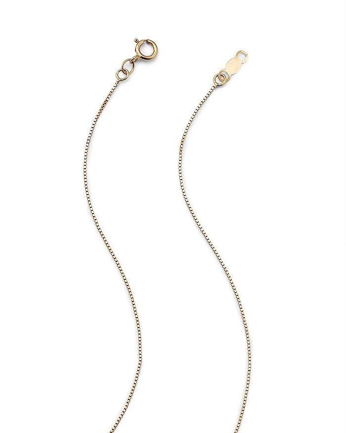 商品Bloomingdale's|Tahitian Black Cultured Pearl & Diamond Pendant Necklace in 14K Yellow Gold, 18" - 100% Exclusive,价格¥9528,第4张图片详细描述