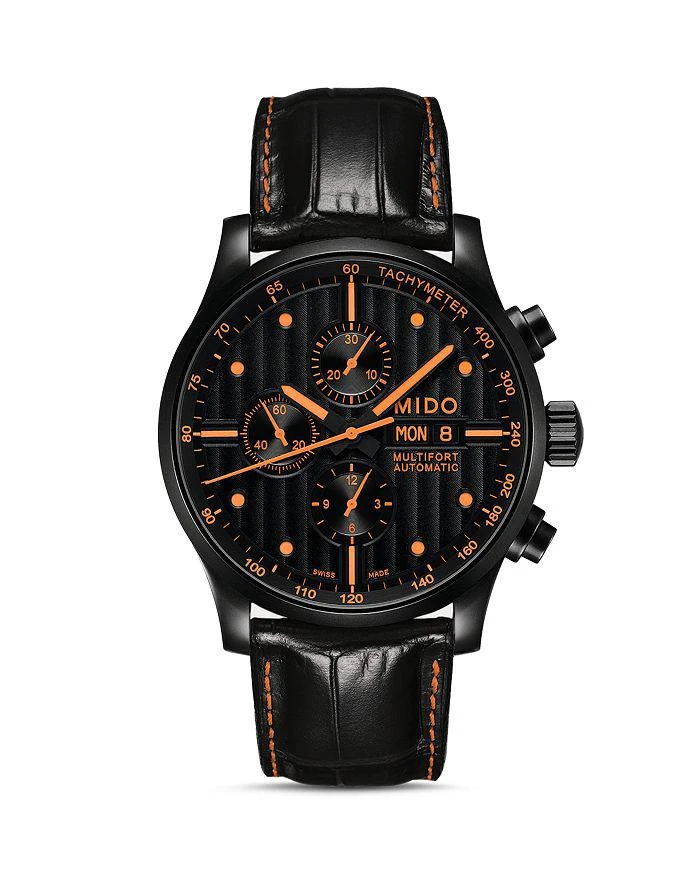 商品MIDO|Multifort Chronograph, 44mm,价格¥16488,第1张图片详细描述