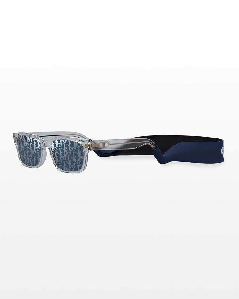 Men's CD Link Transparent Sunglasses商品第2张图片规格展示