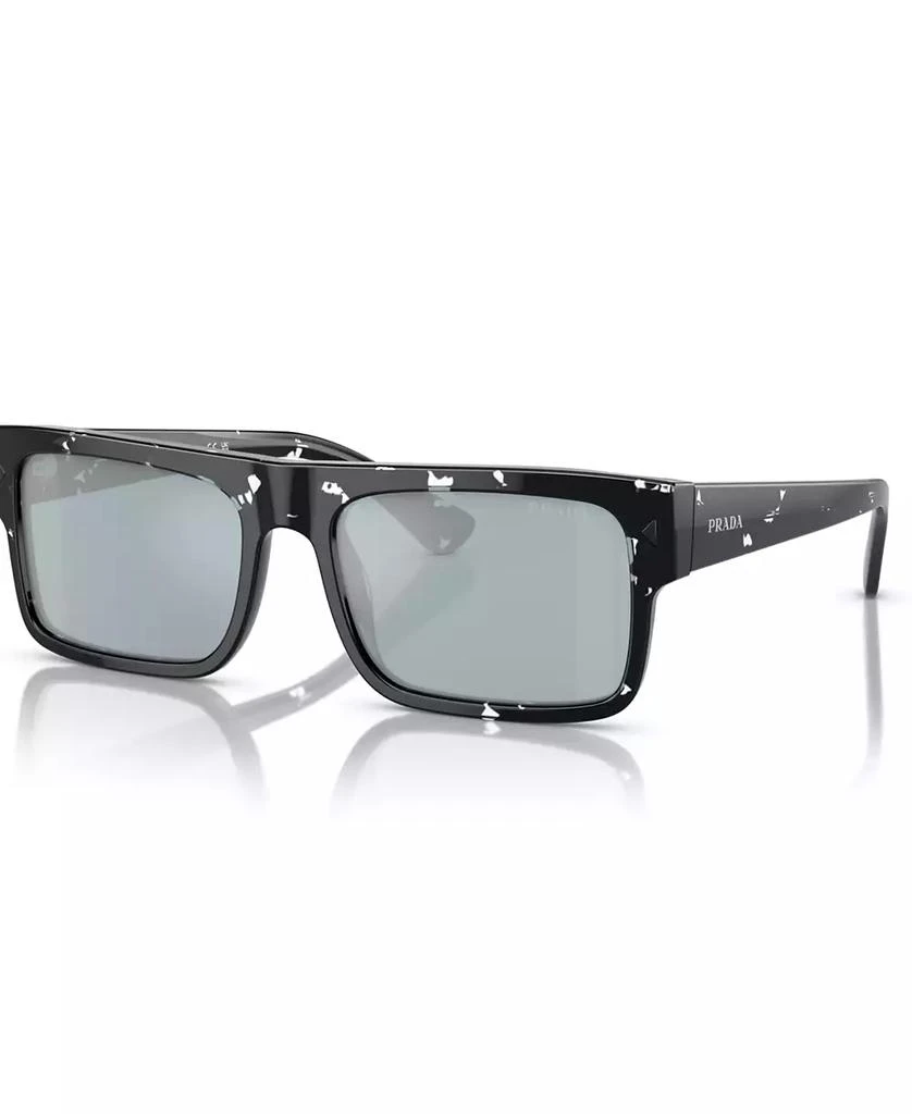 商品Prada|Signature Rectangular Men's Sunglasses, PR A10S,价格¥2101,第1张图片
