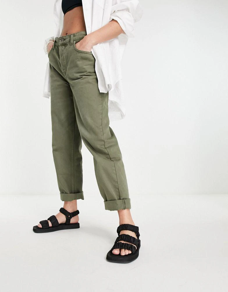 商品Topshop|Topshop Panama ruched strappy sandal in black,价格¥140,第4张图片详细描述