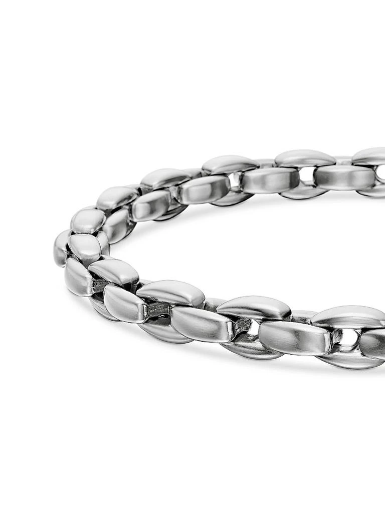 Elongated Box Chain Bracelet in Sterling Silver, 6MM 商品