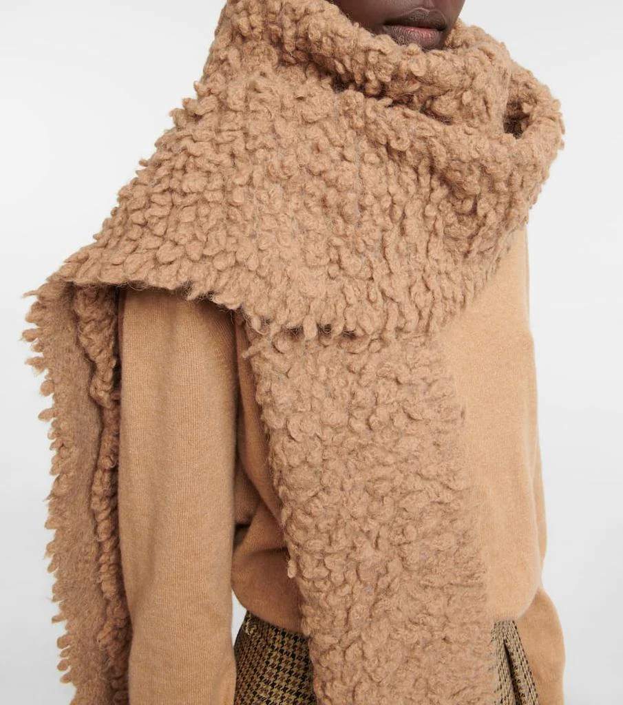 商品Moncler|Bouclé-knit scarf,价格¥5111,第3张图片详细描述