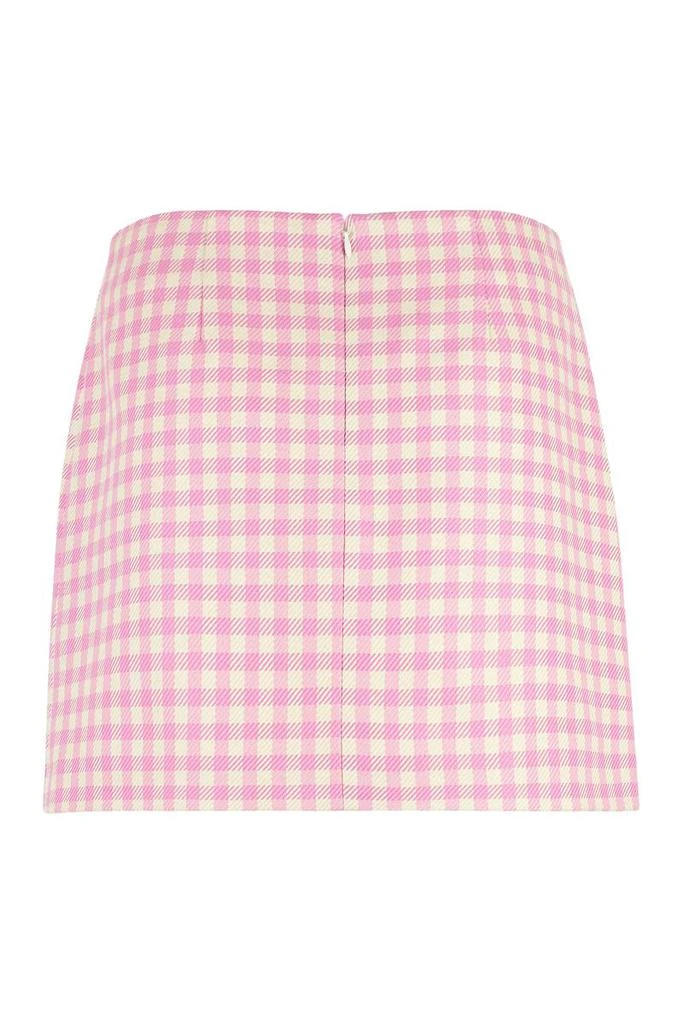 商品AMI|AMI ALEXANDRE MATTIUSSI COTTON AND WOOL MINI-SKIRT,价格¥1454,第2张图片详细描述