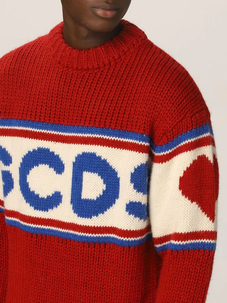 商品GCDS|Gcds ribbed sweater in alpaca wool blend,价格¥1868,第5张图片详细描述