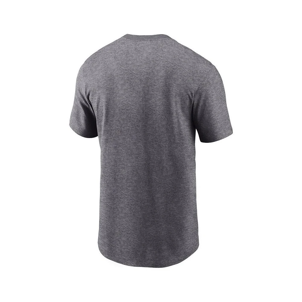 商品NIKE|Men's Heather Charcoal USA Baseball 2023 World Baseball Classic Wordmark T-shirt,价格¥261,第3张图片详细描述
