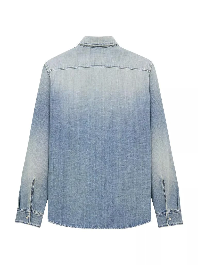 商品Yves Saint Laurent|Oversized Shirt in Light Denim,价格¥7418,第2张图片详细描述