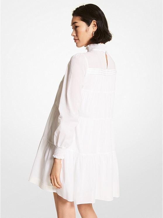 商品Michael Kors|Smocked  Cotton Dress,价格¥488,第4张图片详细描述