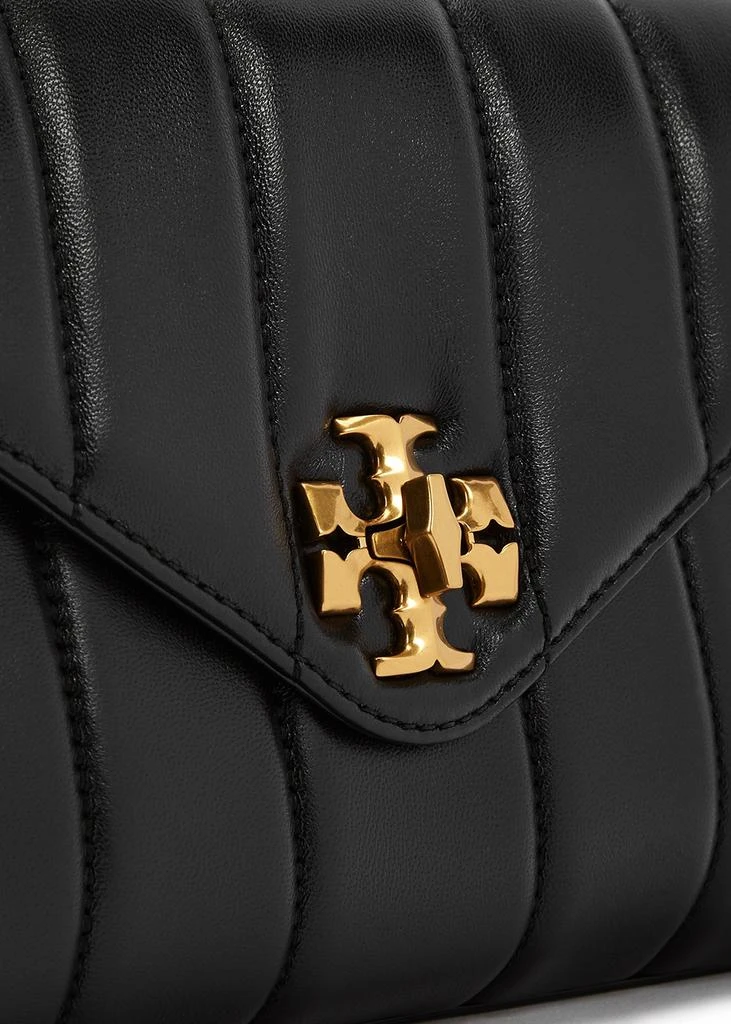 商品Tory Burch|Kira black quilted leather top handle bag,价格¥6000,第3张图片详细描述