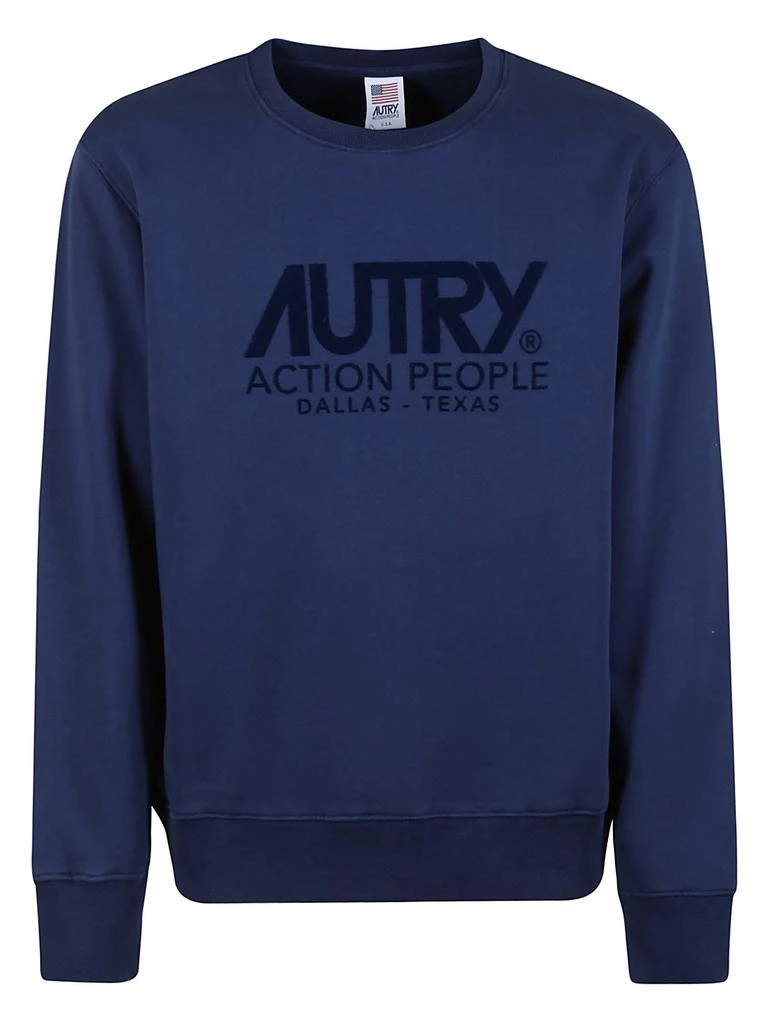 商品Autry|SWEATSHIRT ICONIC FLOCK,价格¥1140,第1张图片