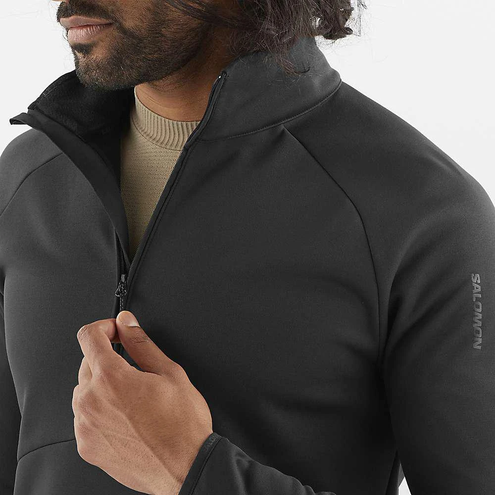 商品Salomon|Salomon Men's Sntial Warm Half Zip Midlayer Jacket,价格¥687,第2张图片详细描述