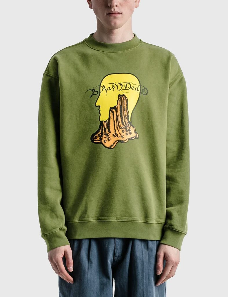 商品Brain Dead|Mount Slime Crewneck,价格¥601,第3张图片详细描述