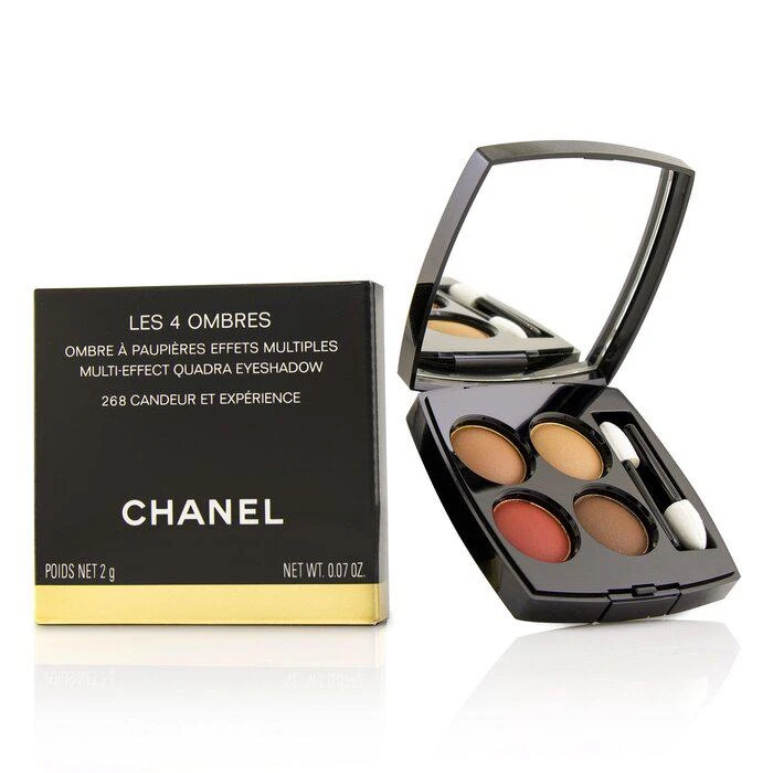 商品Chanel|Chanel 四色眼影- No. 268 Candeur Et Experience -No. 268 Candeur Et Experience(2g/0.07oz),价格¥693,第2张图片详细描述