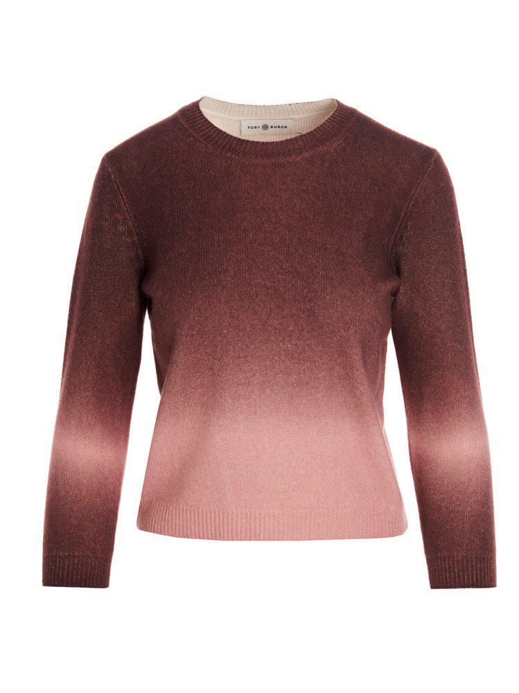 商品Tory Burch|Tory Burch Shaded Effect Knitted Jumper,价格¥2030-¥2436,第1张图片