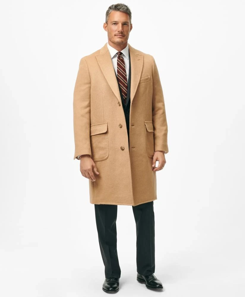 商品Brooks Brothers|The Camel Hair Top Coat,价格¥6342,第1张图片