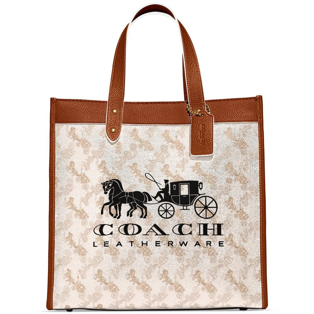 商品Coach|Horse and Carriage Field Tote,价格¥2028,第1张图片