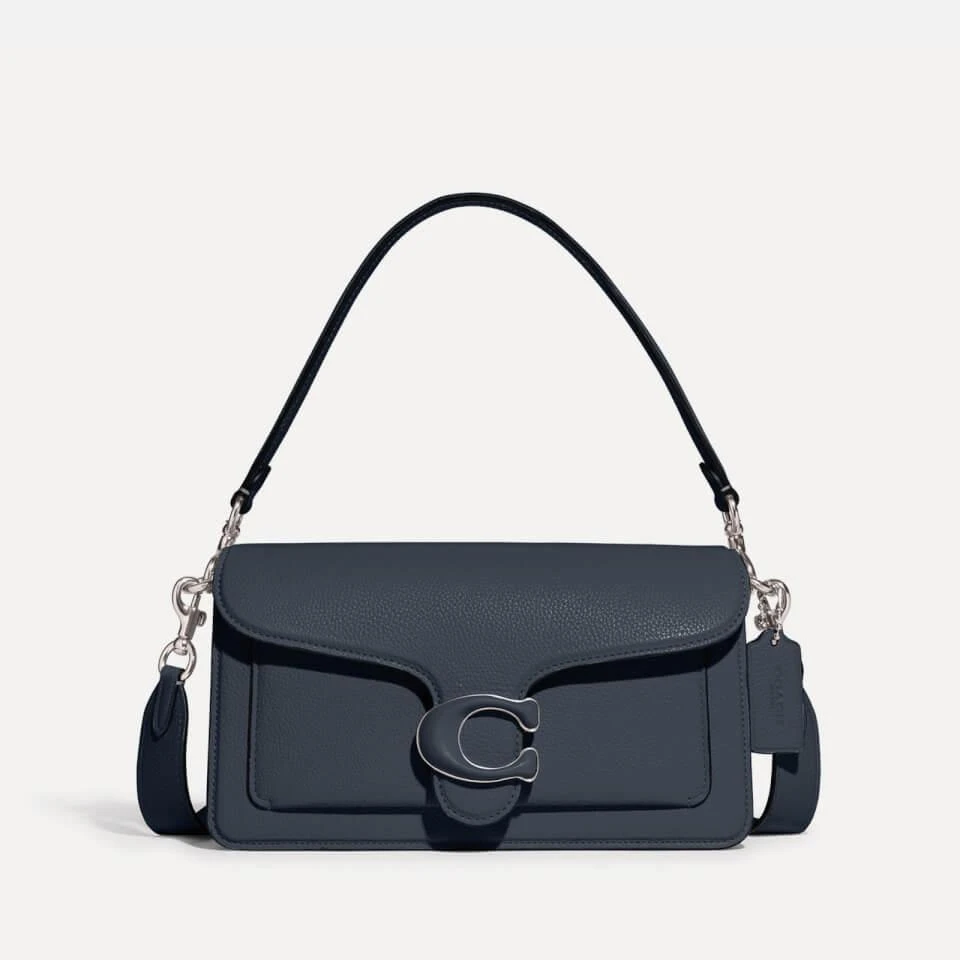 商品Coach|Coach Tabby 26 Covered C Closure Leather Shoulder Bag,价格¥4151,第1张图片