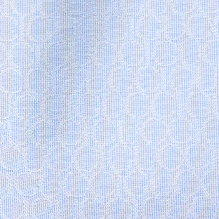 商品[国内直发] Gucci|古驰 Gucci Lido系列 字母Logo提花松紧休闲短裤 女款 浅蓝色,价格¥4586,第6张图片详细描述