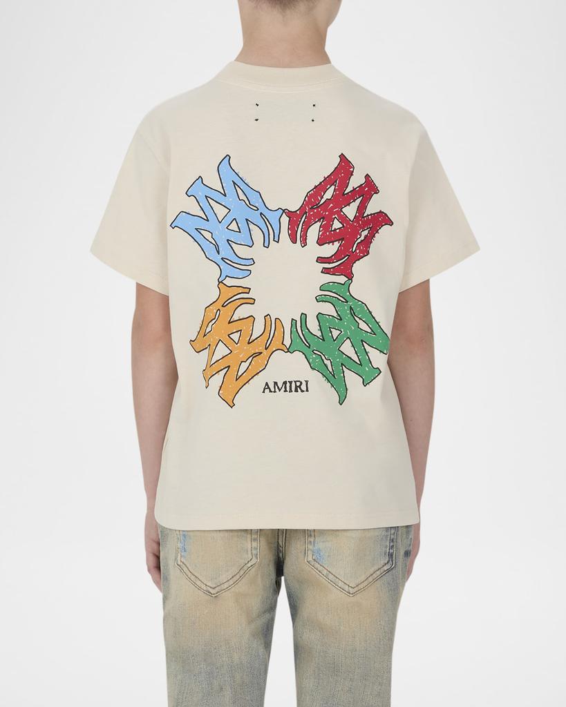 Shop Kid's MA Quad Scribble Logo T-Shirt, Size 4-12 on Sale