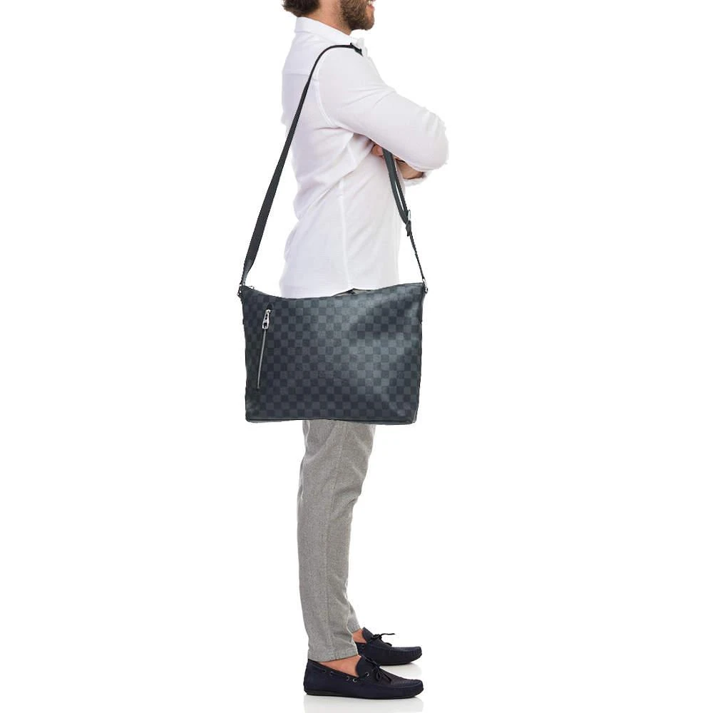 商品[二手商品] Louis Vuitton|Louis Vuitton Damier Graphite Canvas Mick GM Bag,价格¥7660,第2张图片详细描述