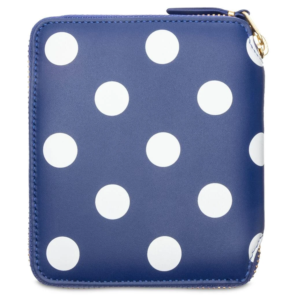 商品Comme des Garcons|Comme des Garcons SA2100PD Polka Dots Wallet - Navy,价格¥2017,第3张图片详细描述