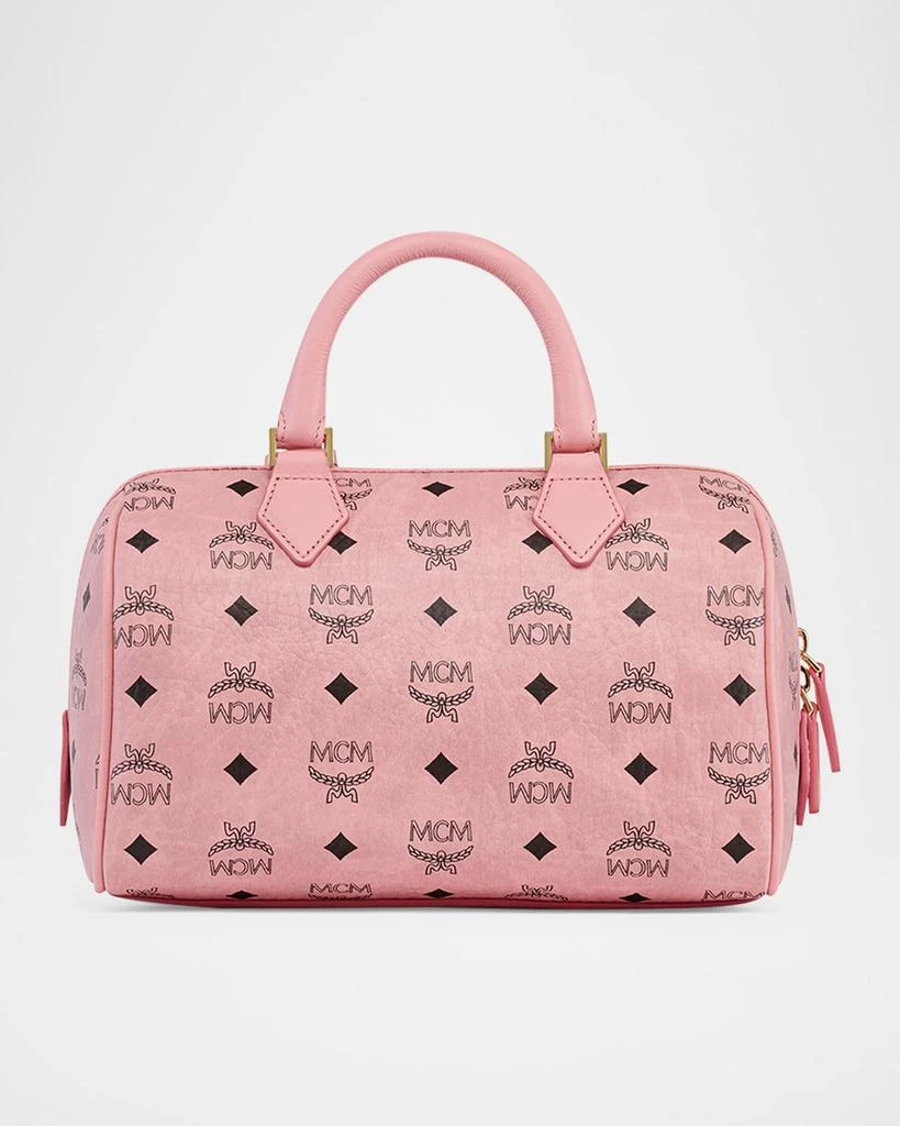 商品MCM|Ella Small Boston Visetos Top-Handle Bag,价格¥6779,第2张图片详细描述