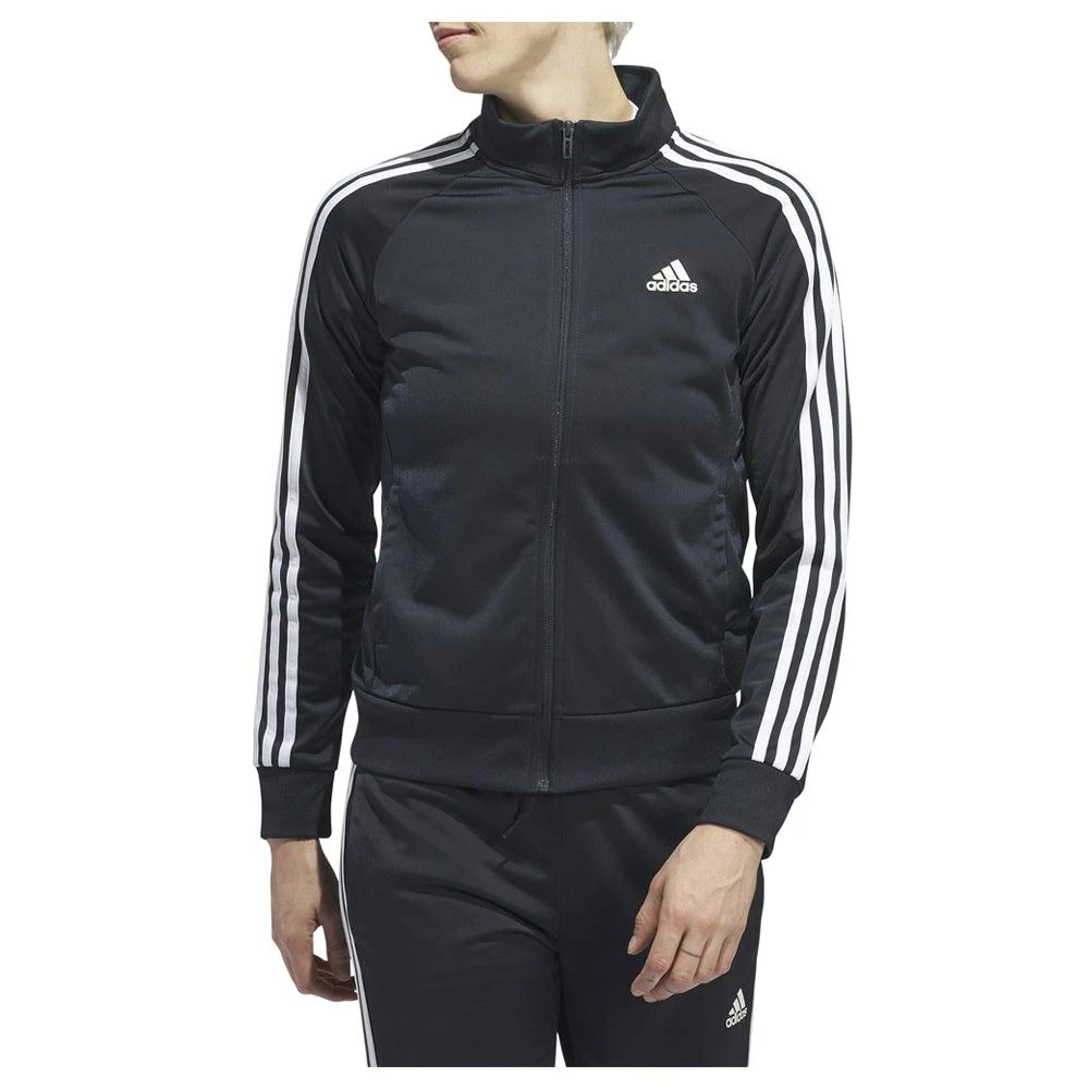 商品Adidas|女款复古三条杠条纹运动衫,价格¥171,第1张图片