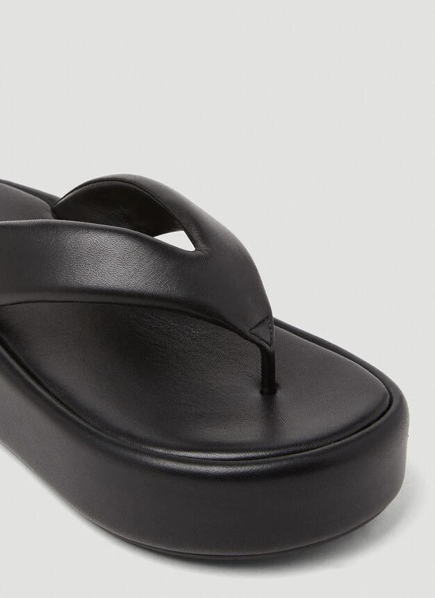 Rise Flip Flop Sandals in Black 商品