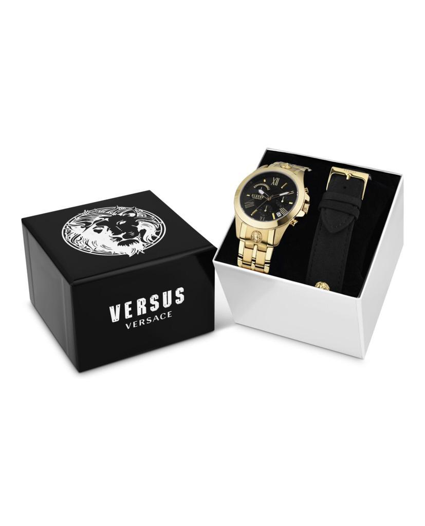 商品Versus Versace|Chrono Lion Box Set Bracelet Watch,价格¥1175,第6张图片详细描述