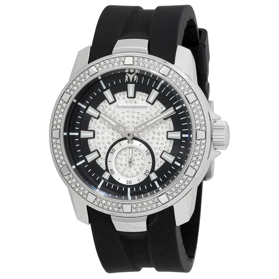 商品TechnoMarine|Technomarine UF6 Quartz Crystal Black Dial Men's Watch TM-621014,价格¥849,第1张图片