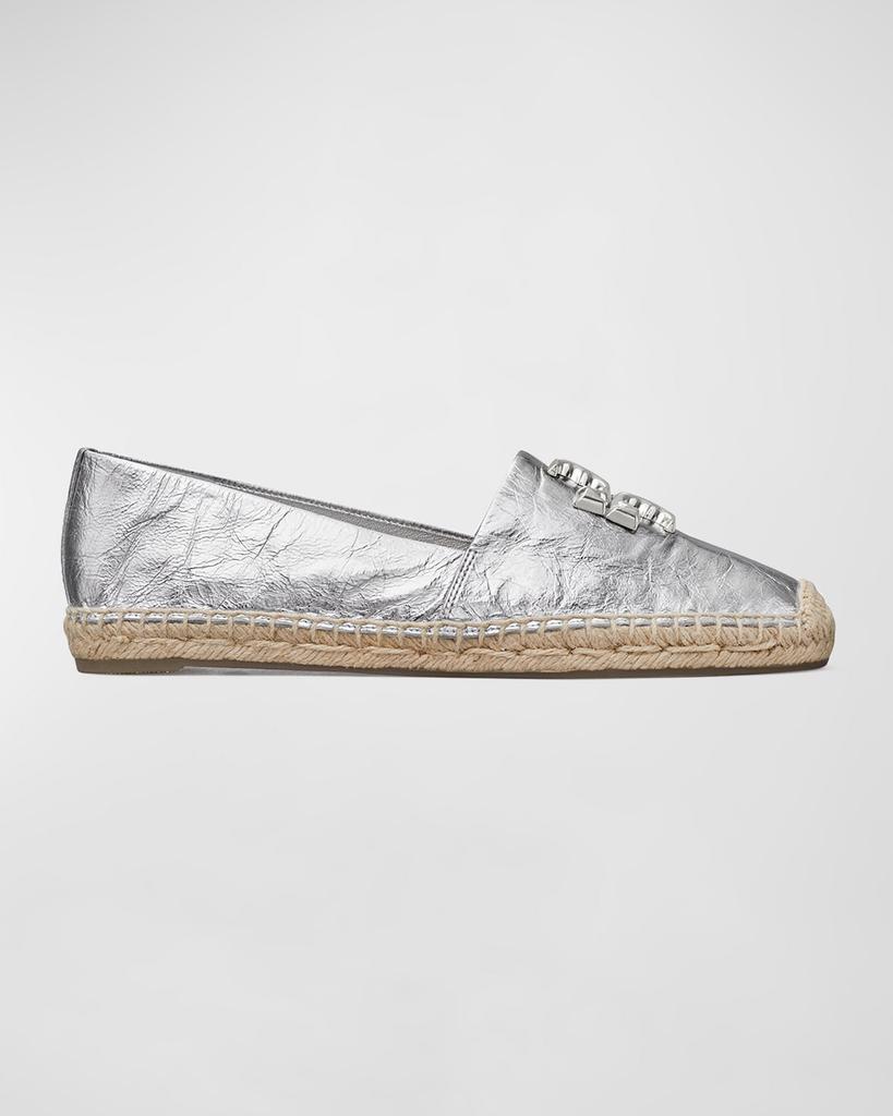 Eleanor Metallic Medallion Loafer Espadrilles商品第1张图片规格展示