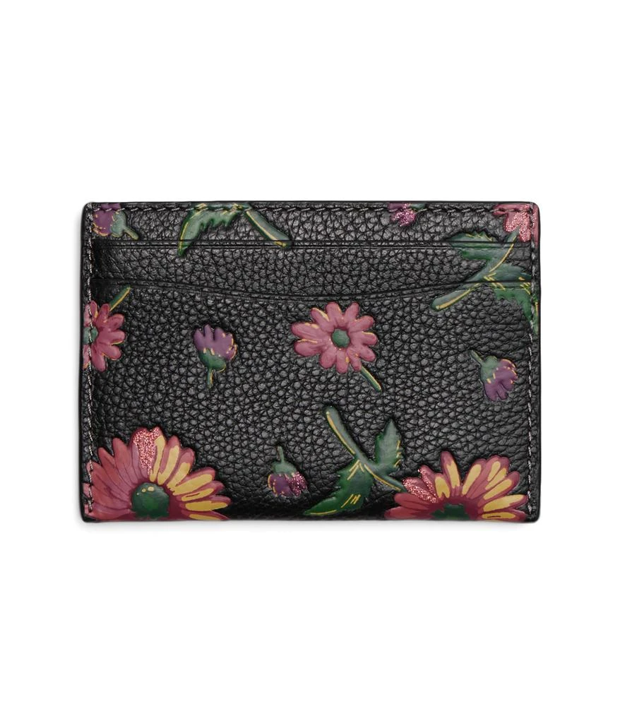 商品Coach|Essential Floral Printed Leather Card Case,价格¥702,第2张图片详细描述