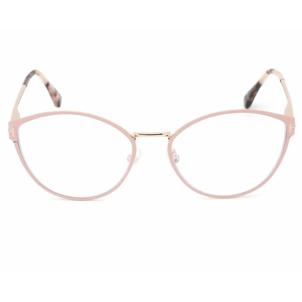 商品Tom Ford|Tom Ford Women's Eyeglasses - Pink Cat-Eye Full-Rim Metal Frame | FT5573-B 072,价格¥563,第2张图片详细描述