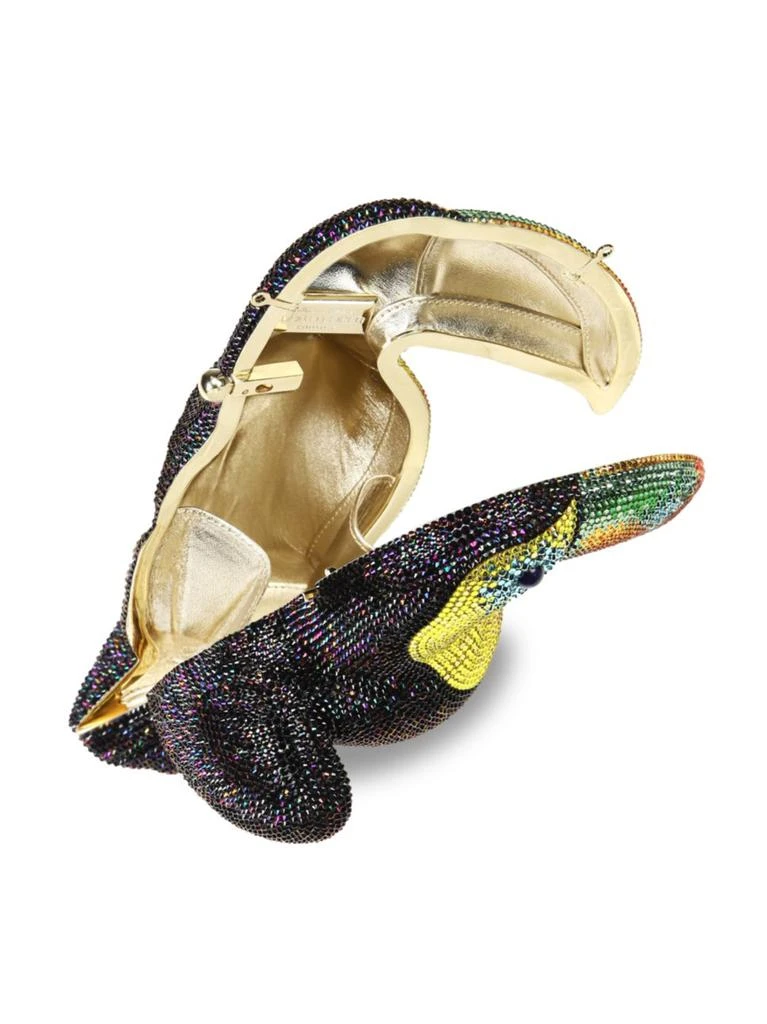 商品Judith Leiber|Toucan Crystal Clutch,价格¥44734,第3张图片详细描述