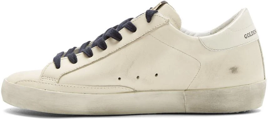 商品Golden Goose|SSENSE Exclusive White Super SSTAR 运动鞋,价格¥4231,第3张图片详细描述