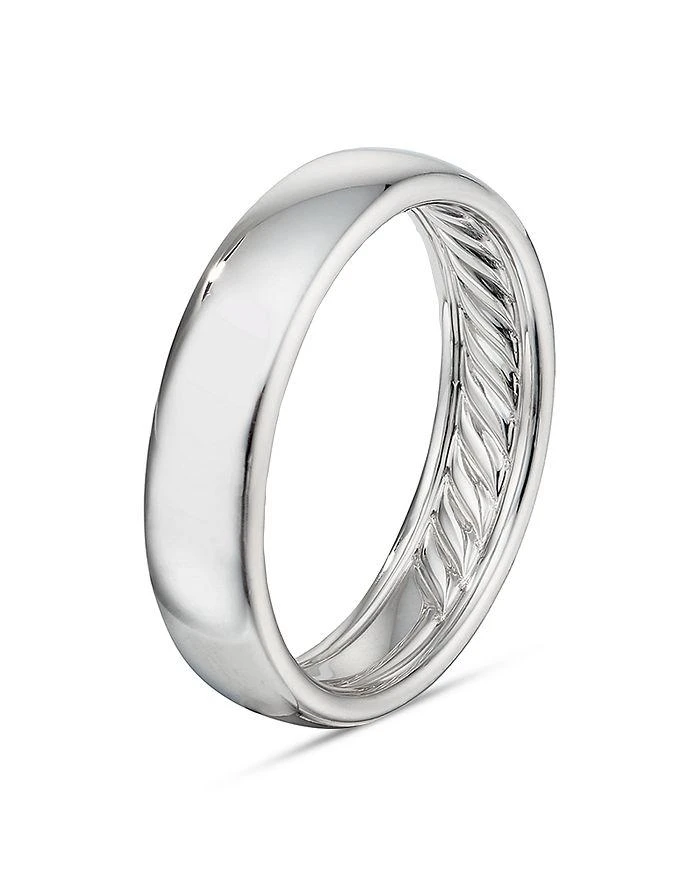 商品David Yurman|Men's 18K White Gold Classic Band,价格¥27282,第2张图片详细描述