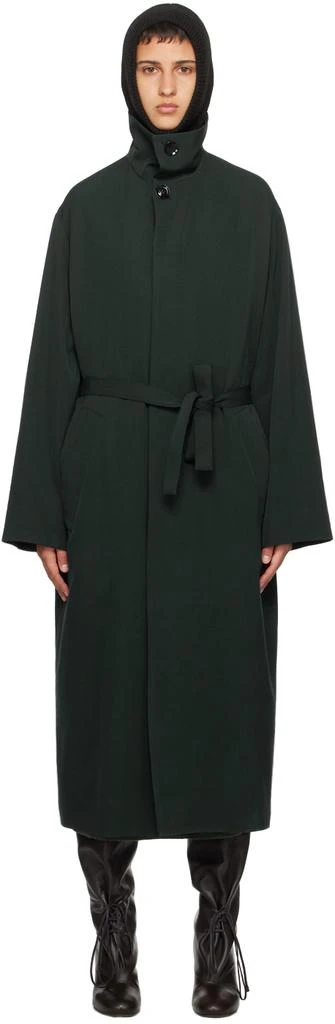 商品Lemaire|Green Soft Coat,价格¥9369,第1张图片
