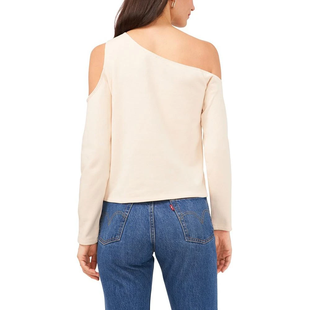 商品1. State|Women's Asymmetrical One Shoulder Long Sleeve Top,价格¥516,第2张图片详细描述