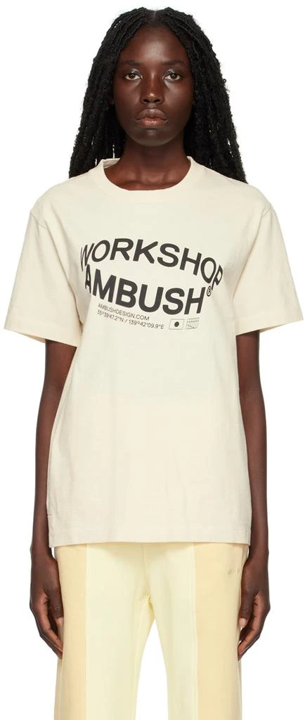 商品Ambush|Beige Revolve T-Shirt,价格¥333,第1张图片