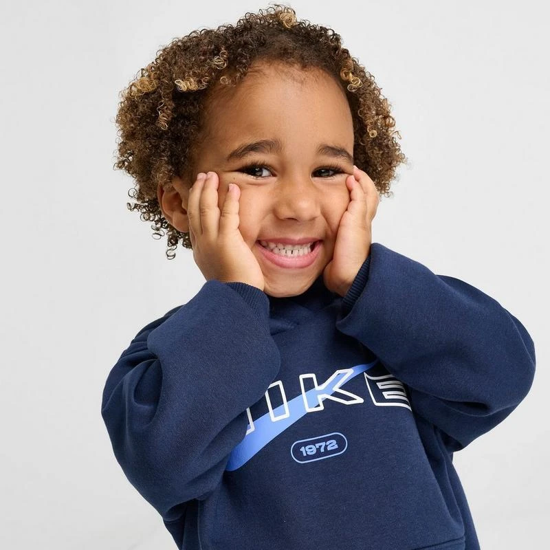 商品NIKE|Kids' Toddler Nike Outline Pullover Hoodie and Jogger Pants Set,价格¥112,第5张图片详细描述