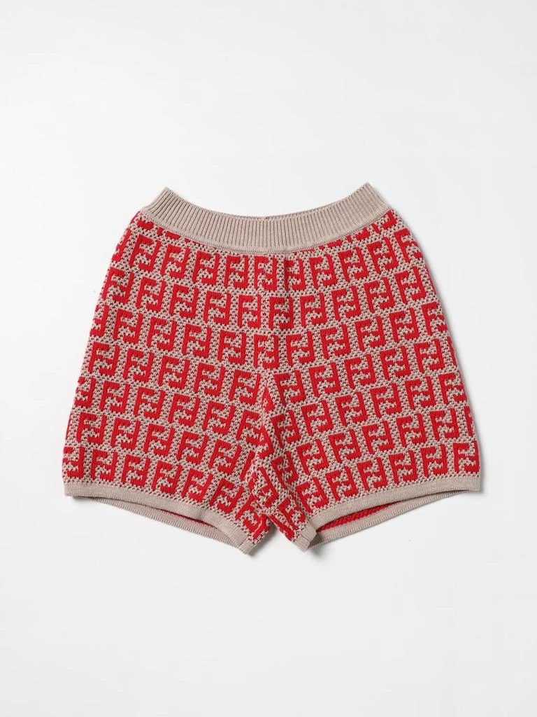 商品Fendi|Short kids Fendi Kids,价格¥2088,第1张图片