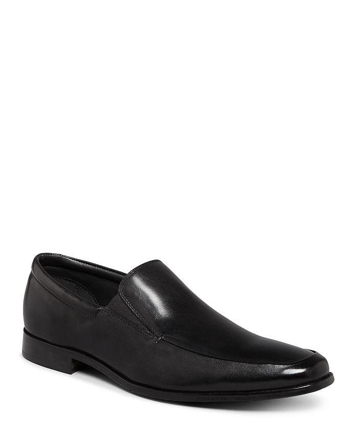 商品Gordon Rush|Men's Elliot Leather Apron Toe Loafers,价格¥1010,第1张图片