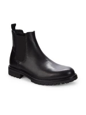 商品Marc Fisher|Leather Chunky Boots,价格¥397,第2张图片详细描述