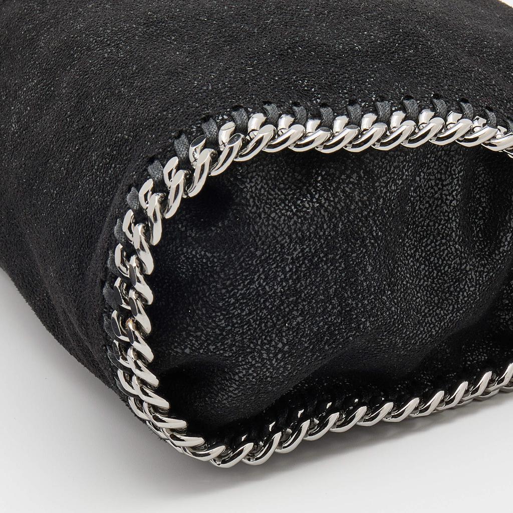 Stella McCartney Black Faux Leather Mini Falabella Tote商品第10张图片规格展示