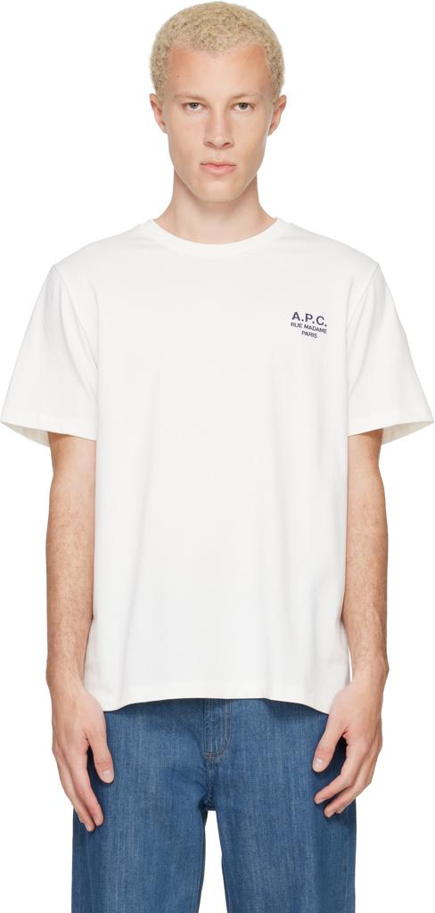 Camiseta blanca estándar 'Rue Madame' image 2