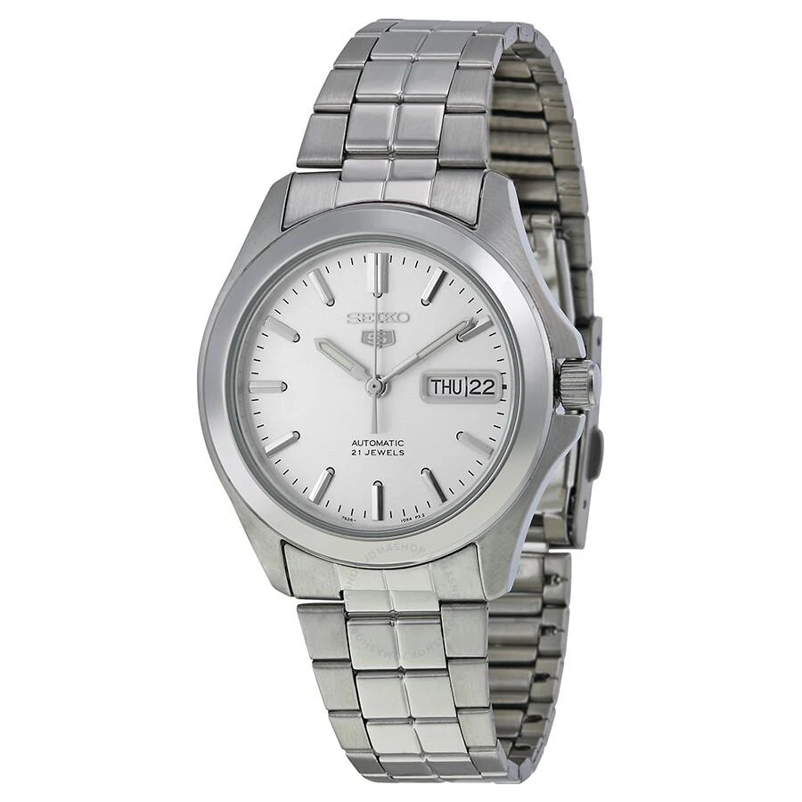商品Seiko|Series 5 Automatic Silver Dial Men's Watch SNKK87,价格¥804,第1张图片