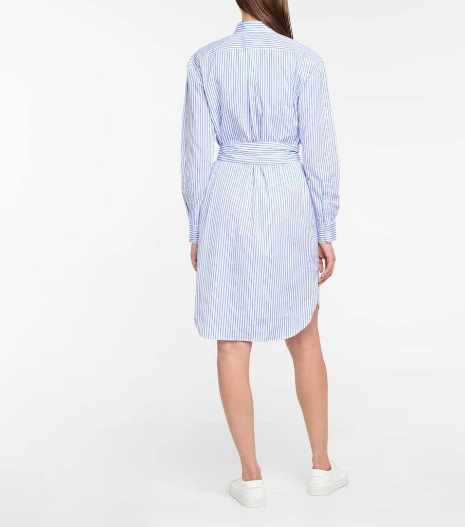 商品Ralph Lauren|细条纹衬衫式迷你连衣裙,价格¥1507,第3张图片详细描述